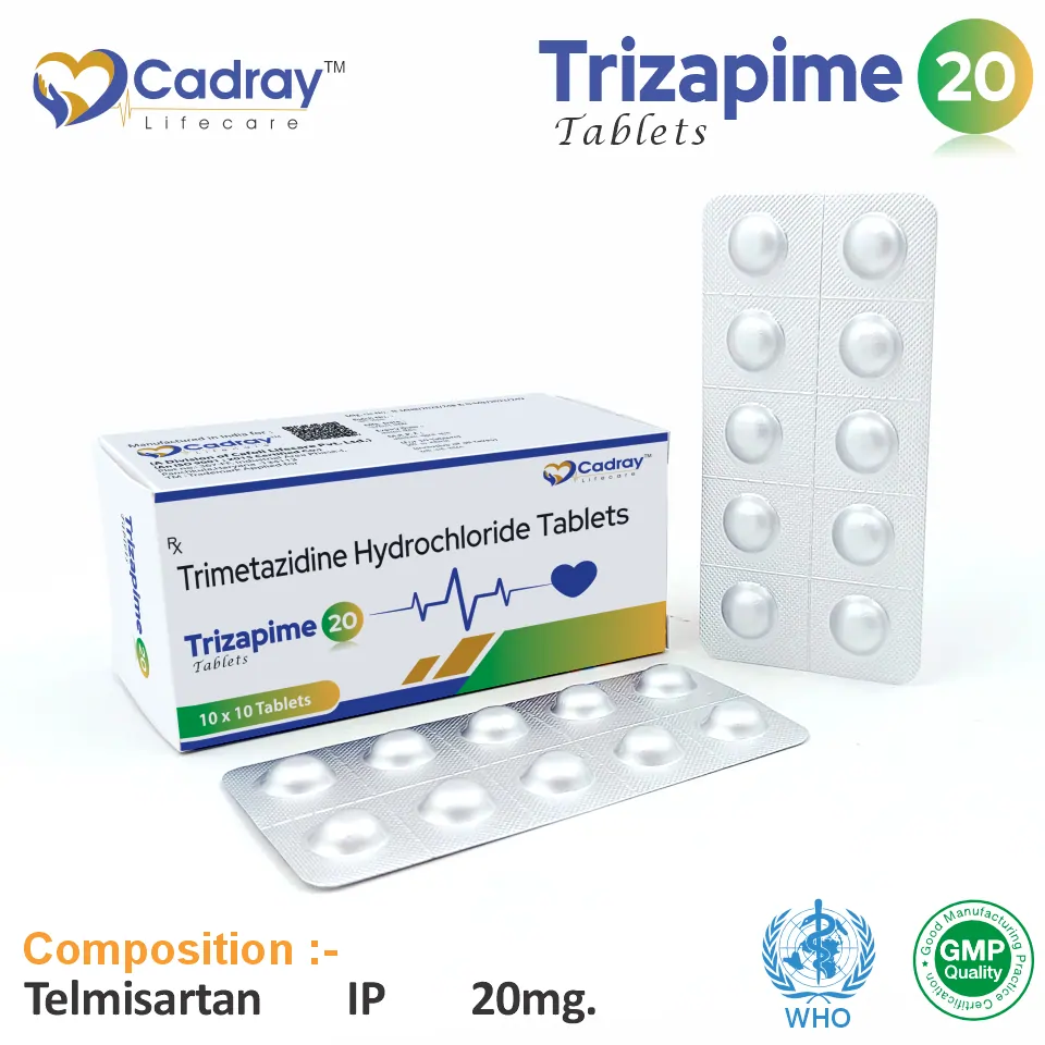 Trimetazidine 20 mg Tablet in PCD Pharma Franchise